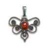 ciondolo-argento-mariposa-corallo-gioielli-sardi-filigrana