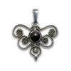 ciondolo-argento-mariposa-nero-gioielli-sardi-filigrana