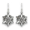 Flower hanging earrings "FLORE"