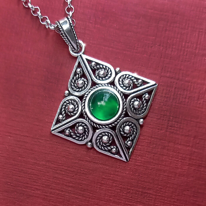 gavoi_ciondolo_Agata_verde