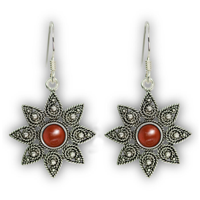 orecchini-isteddu-corallo-argento-gioielli-sardi-filigrana