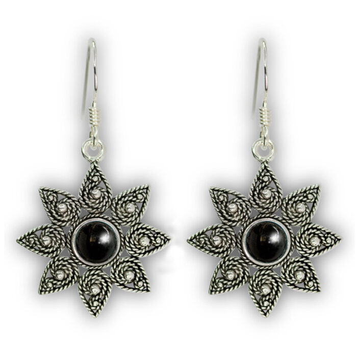 orecchini-isteddu-nero-argento-gioielli-sardi-filigrana