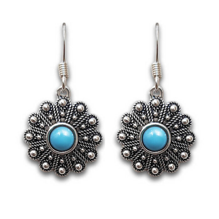 orecchini_uttone_filigrana_turchese