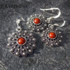 parure urttone corallo